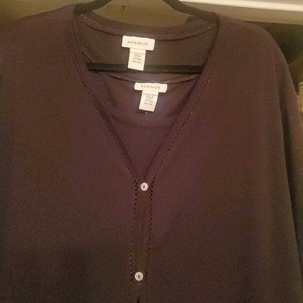 Plus Size Avenue Long Dress/Jacket Set-Classy